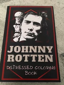Johnny Rotten Distressed Colouring Book - Foto 1 di 3
