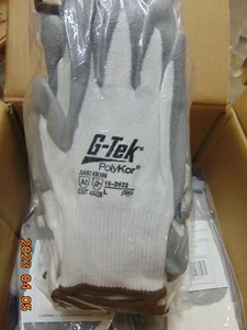 12 Paar PIP G-Tek 16-D622 PolyKor Größe Medium M/8 ANSI A2 Cut Handschuhe, PIP - Bild 1 von 2