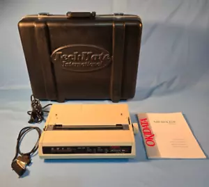 OKIDATA MICROLINE 184 TURBO 9 PIN PRINTER GE5256K WITH HARD SHELL TRAVEL CASE - Picture 1 of 12
