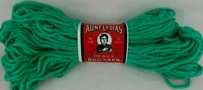 Aunt Lydias Rug Yarn Crochet Knit 55 COLORS 70-180 Yd Skeins Rayon Cotton Vtg - Image 1 of 2