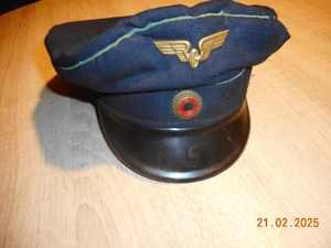 Reichsbahn Schirmmütze ca. Gr. 50 Ostalgie Uniform Museum DDR - Bild 1 von 8