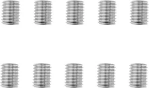 10Pcs M8 x1.25 Female M10 x 1.25 Male Reducer Nut Stainless Steel Thread Adapter - Picture 1 of 7
