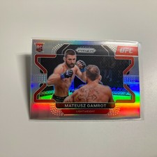 Mateusz Gamrot 2022 Panini Prizm UFC Silver Prizm Card #66