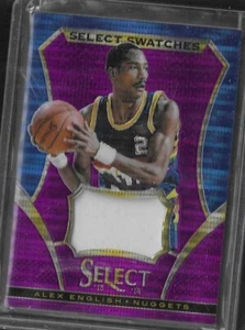Alex English 2013-14 Panini Select Purple Parallel Patch/99 Denver Nuggets NBA!! - Picture 1 of 1