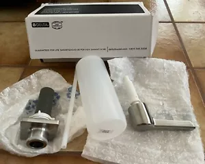 BRAND NEW Delta RP91950 Pivotal Soap / Lotion Dispenser - Arctic Stainless - Picture 1 of 5
