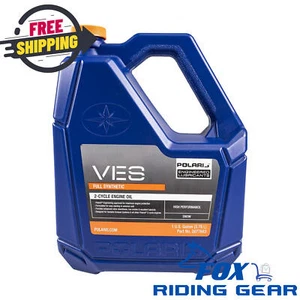 Polaris Snowmobile VES Full Synthetic 2 Cycle Engine Oil for Switchback, INDY, - Bild 1 von 6