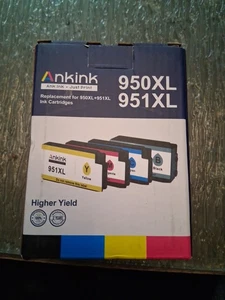 HP Tinte 950XL 951XL Kombipack (Schwarz Cyan Magenta Gelb 4 Packungen) Neu - Bild 1 von 1
