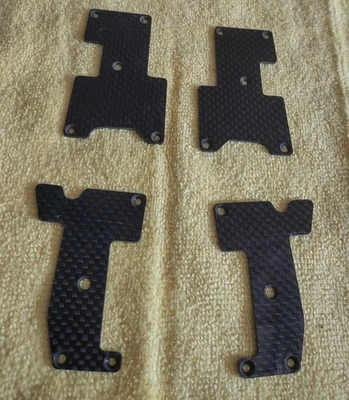 Hot Bodies D817T Carbon Fiber A-arm Inserts - Image 1 of 2