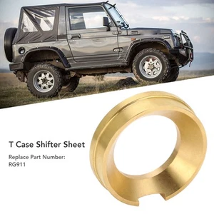 T Case Shifter Sheet Brass Transfer Case Shifter Sheet RG911 For Samurai⊹ - Picture 1 of 12