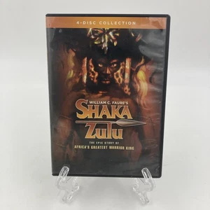 Shaka Zulu (DVD, 2012, 4-Disc Set) William C. Faure Epische Geschichte des Kriegerkönigs - Bild 1 von 5