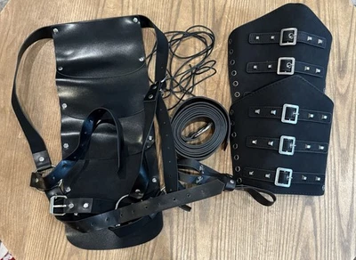 4 peças acessórios medievais renascentistas unissex - A0082 - Imagem 1 de 4