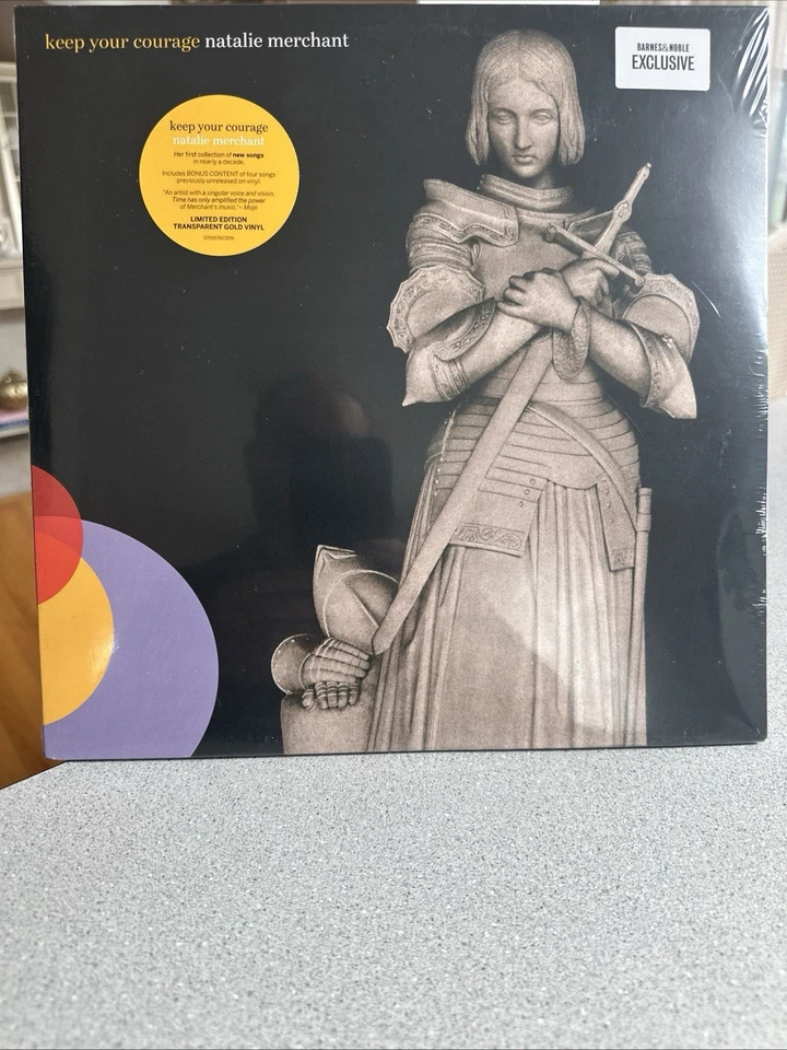Natalie Merchant   KEEP YOUR COURAGE  Transparent Gold Vinyl NEW SEALED 2LPs - Изображение 1 из 4