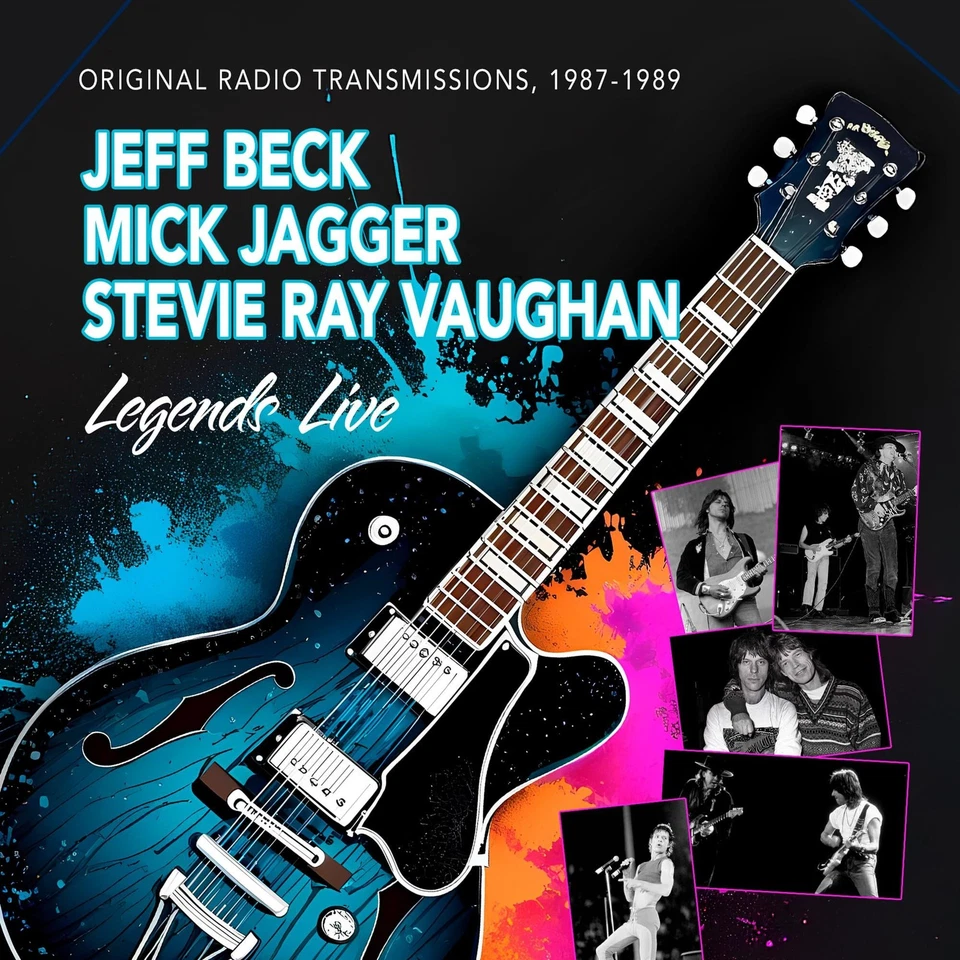 Jeff Beck, Mick Jagger & Stevie Ray Vaughan Legends концертный (CD) альбом - Изображение 1 из 1