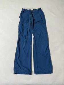 Pantaloni Koi Scrub Lindsey Donna XS Regolari Blu Cargo Caviglia Cinch 701 Tasca - Foto 1 di 13