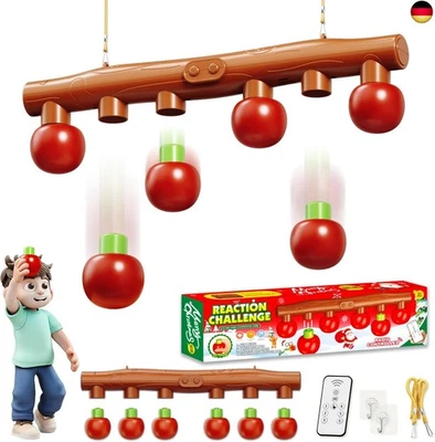 PICKONA Fangstäbe Reaktionsspiel Catching Sticks Game Fallstab