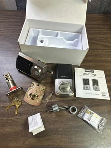 Kwikset SmartCode 270 Touchpad Monocilindrico Tradizionale Nichel Satinato - Foto 1 di 20