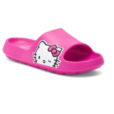 Novo com etiquetas HELLO KITTY Side Wink Slides Menina 13/1 13 1 Frete Grátis - Imagem 1 de 4