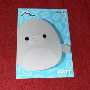 2024 Squishmallows Series 1 Matt #68 Card  - Picture 1 of 2