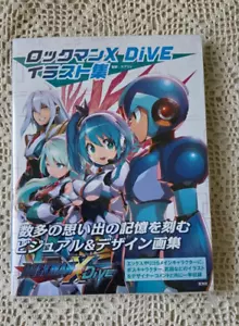 Mega Man X DiVE Mobile Game Illustration Collection Art Book 2023 Rockman - Picture 1 of 2