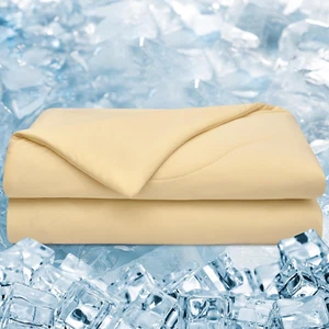 Double Cooling Comforter Queen for Hot Sleepers, Soft Breathable Double Side Col - Picture 1 of 7