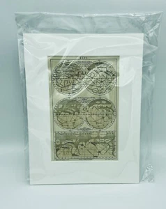 Niederländischer Verband antiquarischer Buchhändler Lithographie der Karte des Mars - mattiert - Bild 1 von 2