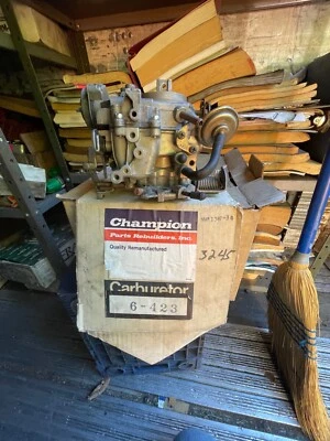 6-423 Holley 1bbl carb carburetor  Keller 1982 ford mercury 6 cylinder - Image 1 of 2