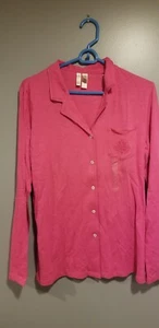 ABRIELLE ROPA DE DORMIR para mujer grande, rosa 2 piezas. Juego de pijamas - Imagen 1 de 8