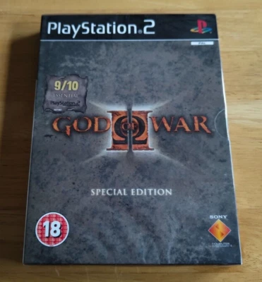 God Of War II (2) Special Edition, PS2 UK PAL - New & Factory Sealed - VERY RARE - Image 1 of 4