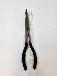 90 Degree Bent Long Tip Needle Nose Ergonomic Plier Long Neck for Extended Reach - Picture 1 of 6
