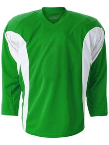Firstar Rink Flow Hockey Jersey Kelly Green / White 100% Pro weight fabric Flow- - Picture 1 of 2