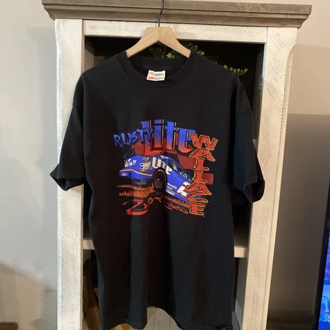 VTG - Rusty Wallace - Miller Lite - Mens XXL - T-Shirt Cover