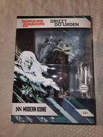 Wizards of the Coast Dungeons and Dragons Drizzt Do'Urden Figure Exclusive NIB Cover