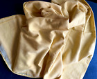Couverture de lit d'été jaune vintage ruban de dentelle coton fin embellissement