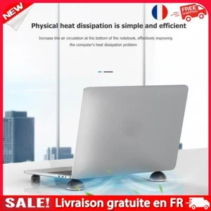 # Laptop Ständer Kühlpad Notebook PC Wärmeableitung rutschfeste Kugel (schwarz) - Bild 1 von 7