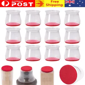 8-48pcs Ruby Slider Chair Leg Protector For Hardwood Floors Fits All Shape Chair - Picture 1 of 21