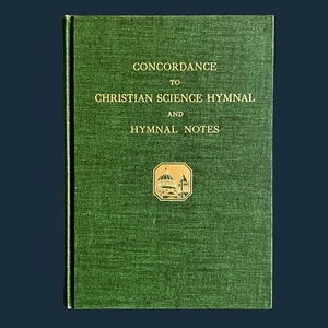 Concordance to Christian Science Hymnal & Notes (1975) HC VG See Photos - Picture 1 of 4