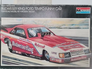 Budweiser King Ford Tempo Funny Car Monogram 2726 1:24 gebraucht - Bild 1 von 8