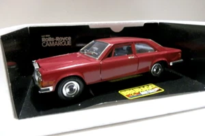 Bburago Metal 1/22 Maroon Rolls-Royce Camargue - Picture 1 of 6