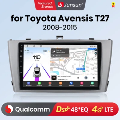 4+64G Für Toyota Avensis T27 2009-2015 Autoradio Android 13 Carplay GPS Kamera - Bild 1 von 4