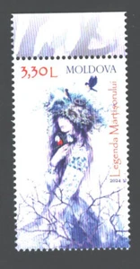 2024 Moldova Moldavie The legend of Martisor, Spring , 1 v., MNH - Picture 1 of 1