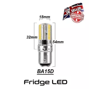 LED Fridge Bulb Small Bayonet Cap SBC Warm White *UK Seller* - Picture 1 of 4