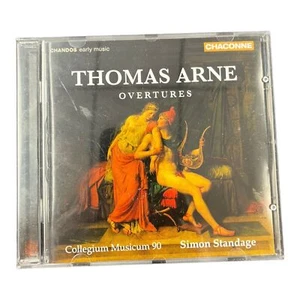 Thomas Augustine Arne Overtures Standage Collegium Musicum 90 CD - Imagen 1 de 3