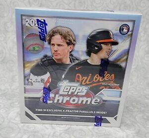 2023 Topps Chrome Baseball Factory Sealed Monster Box - New / In Hand