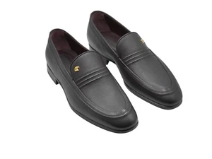 NWT STEFANO RICCI Leather Loafers EAGLE Shoes Eu 42 Uk 8 Us 9 (IGSR2144) - Picture 1 of 4