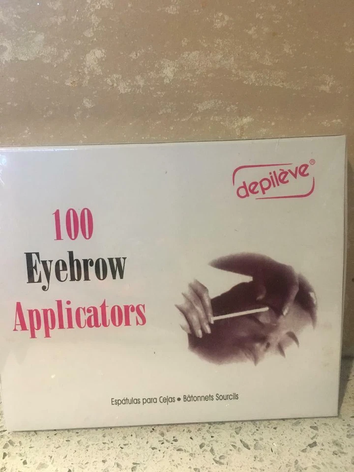 DEPILEVE 100 APLICADORES DE CERA PARA CEJAS (sellados) Foto 1 de 1