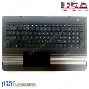 NUEVO Para HP Pavilion 15-BK Reposamanos Cubierta Teclado Panel Táctil Retroiluminación 8662647-001  - Imagen 1 de 2