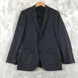 J. CREW Ludlow Anzugjacke, Herren 38R, dunkelgrau Double Vent italienische Wolle - Bild 1 von 11