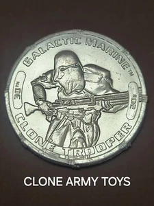 Star Wars Galactic Marine 30th Anniversary Collection TAC #02 2 Coin Loose 3.75 - Picture 1 of 1