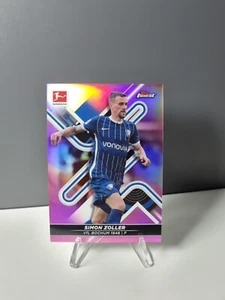 2021-22 Topps Finest Bundesliga Simon Zoller Pink Refractor /300 #35 - Bild 1 von 2