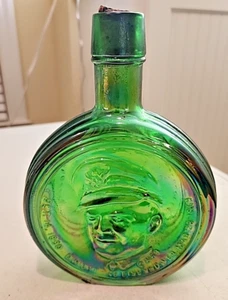 Dwight D. Eisenhower Wheaton Glas Green Whiskey 8" Dekanter First Edition - Bild 1 von 8